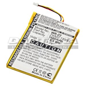 Zipit Z2 ZWM2-1230LI Cell Phone Replacement Battery 3.7V 1600mAh