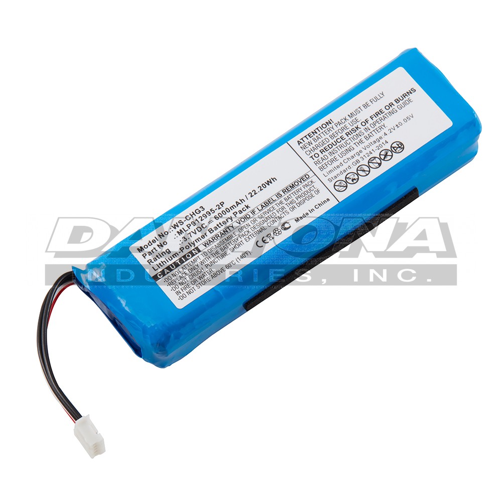 JBL CHARGE 2 Charge 3 Replacement Battery 3.7V 6000mAh