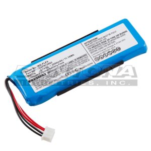 JBL Flip 3 GSP872693 JBLFLIP3GRAY Wireless Speaker Replacement Battery