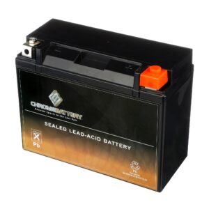 YTX24HL-BS Chrome Battery High Performance Sports Battery