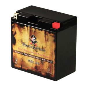 YB16CL-BS High Performance Power Sports Battery