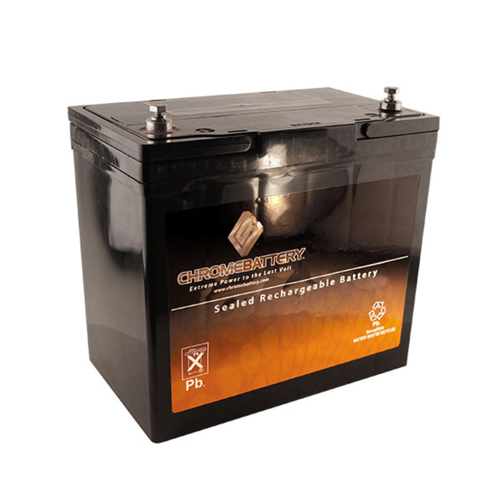12V 55AH Refurbished Sealed Lead Acid (SLA) Battery - T6 Terminals