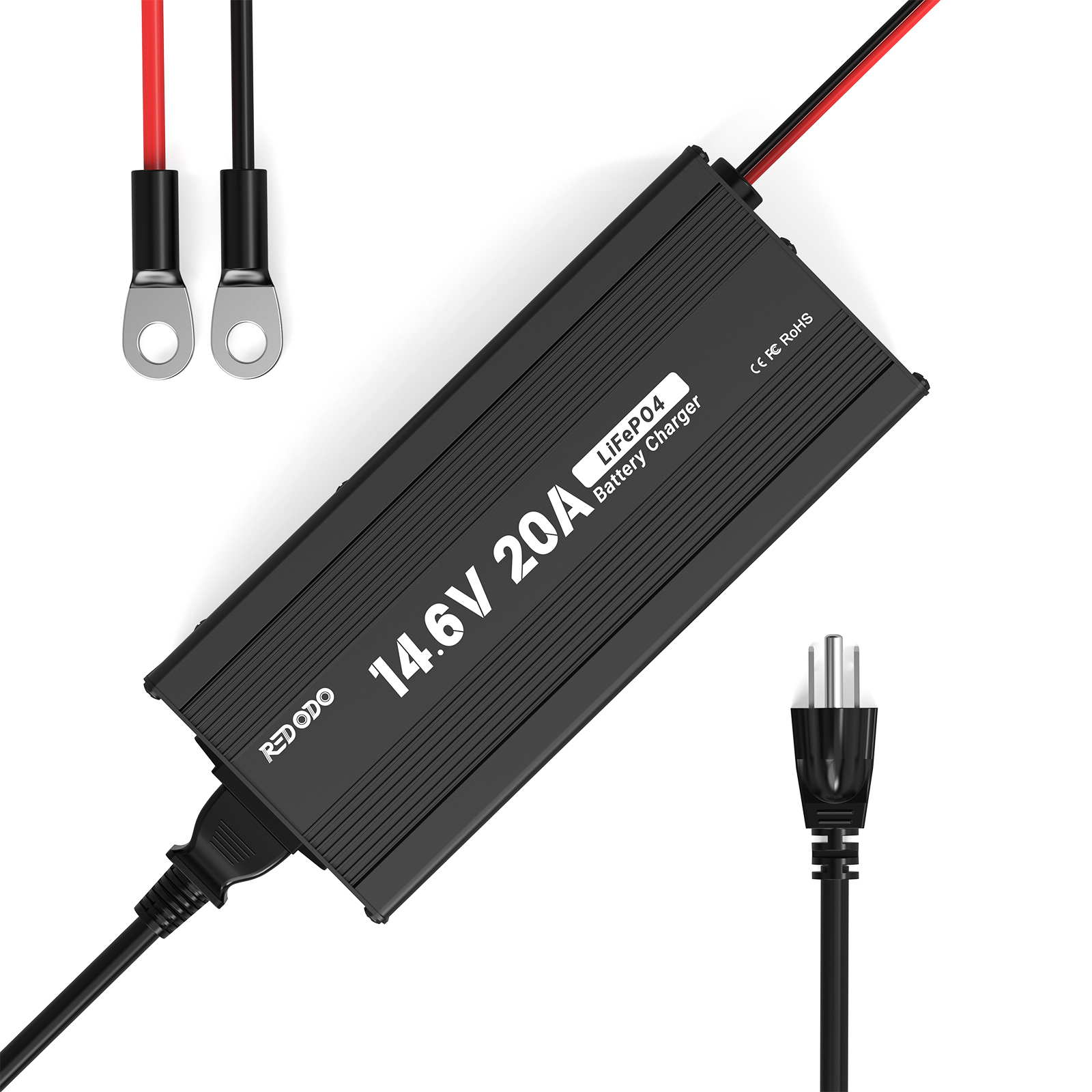 Redodo 14.6V 20A LiFePO4 Battery Charger