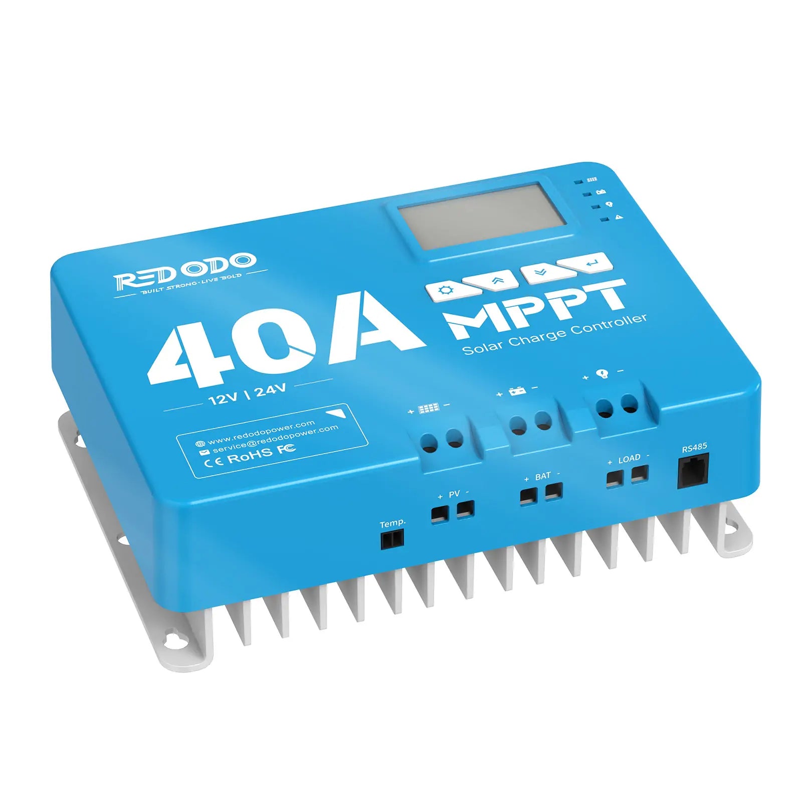 Redodo 12V/24V 40A MPPT Solar Charge Controller